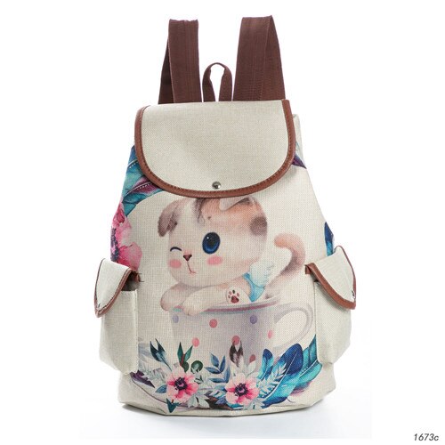 Casual Canvas Backpack