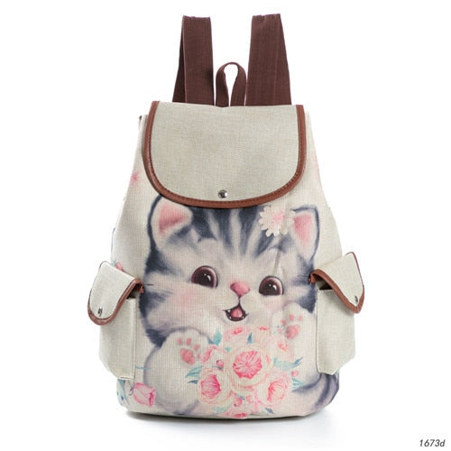 Casual Canvas Backpack