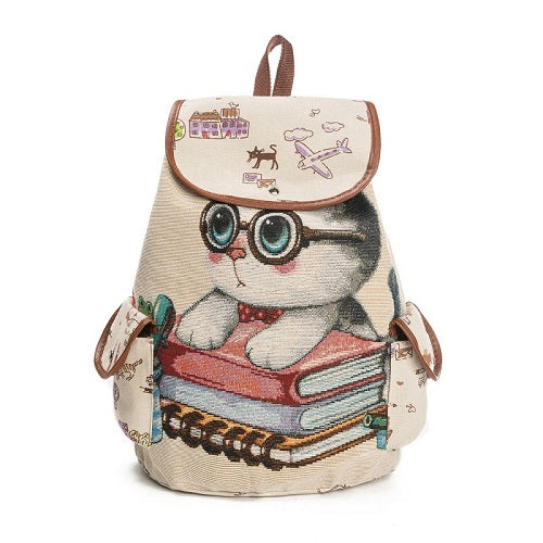 Casual Canvas Backpack