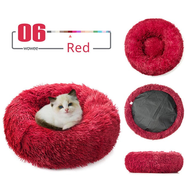 Round Cat Bed House