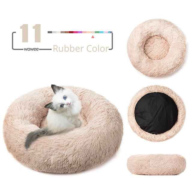 Round Cat Bed House