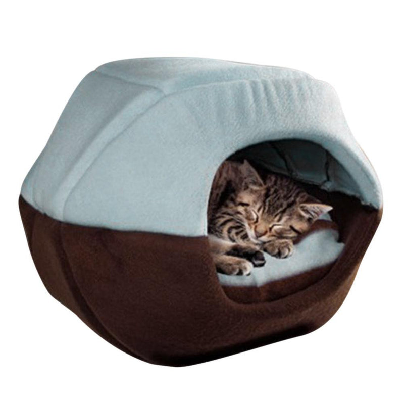 Winter Cat Dog Bed House