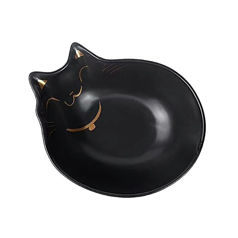 Ceramic Cat Pattern Food Bowl