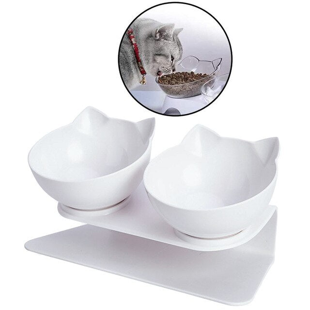 No-slip Cute Pet Cat Feeding Bowl