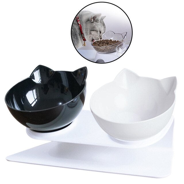 No-slip Cute Pet Cat Feeding Bowl